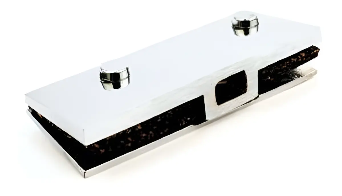 Dobradiça Inferior 3110 Porta Vidro Blindex Branco