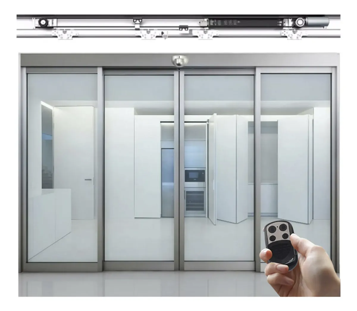 Bl-sm200 - Operador De Portas Deslizante Automática 200kg/pt