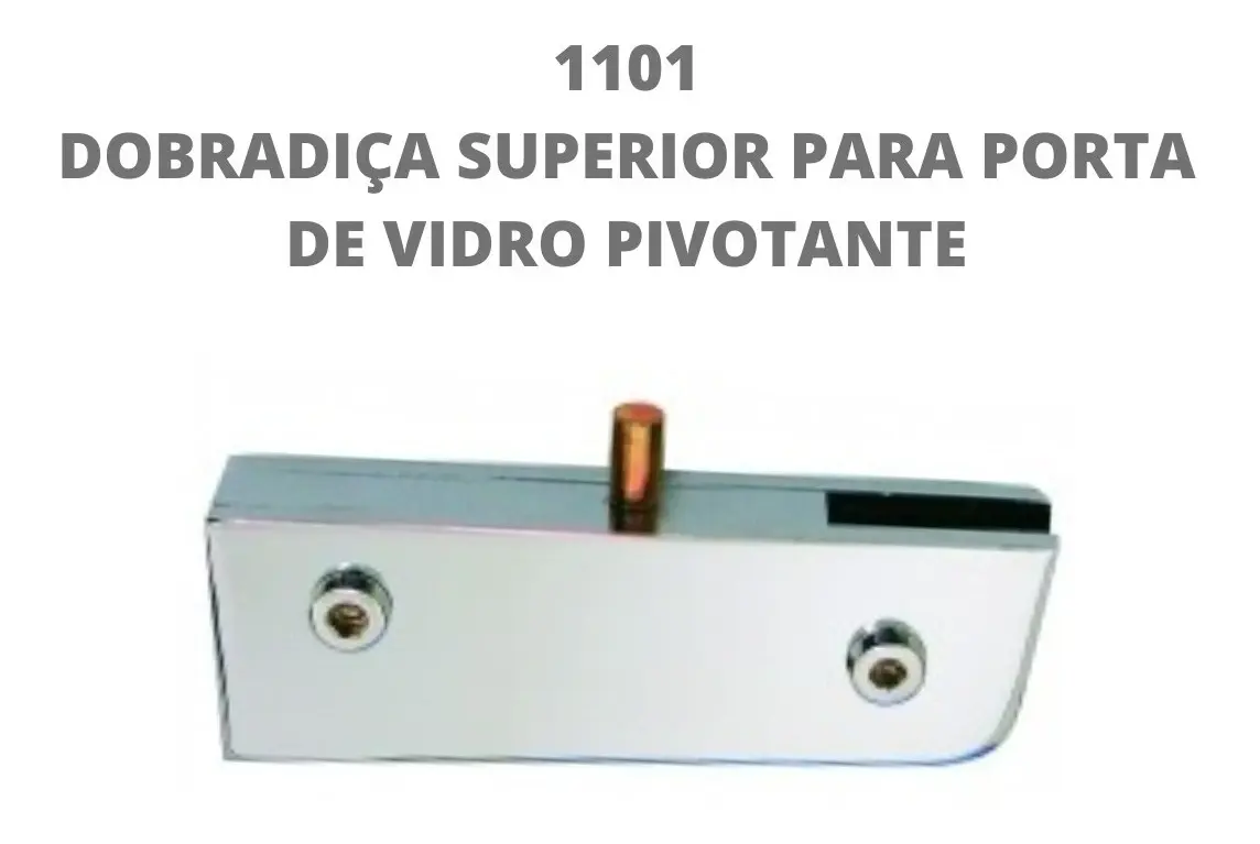 acessórios para porta de vidro